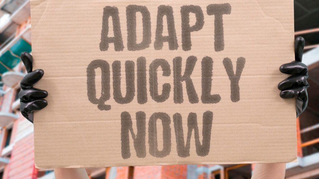 Adapting to algorithm changes illustration