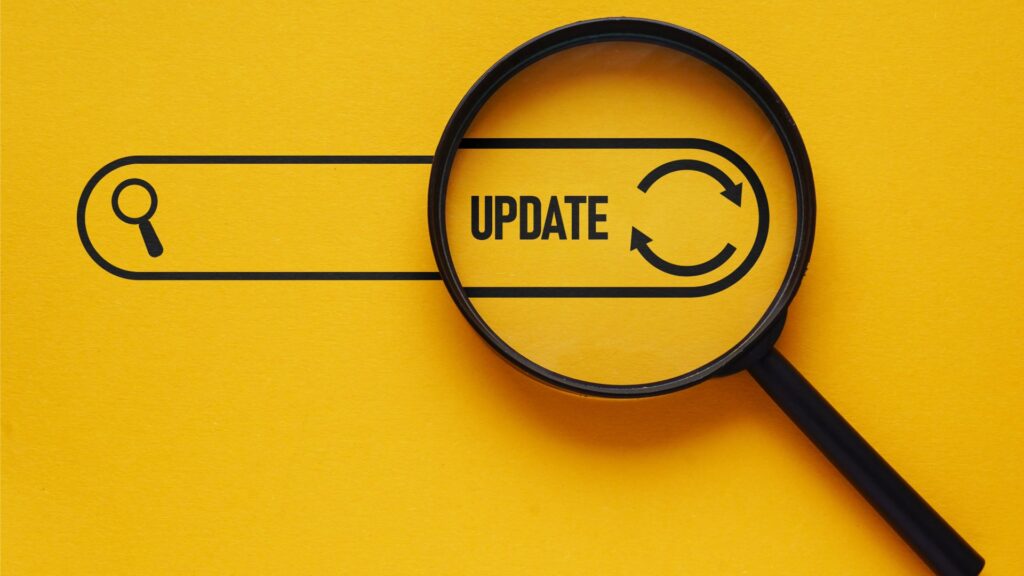 algorithm update recovery