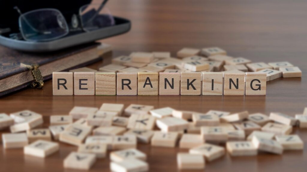 Google re-ranking illustration