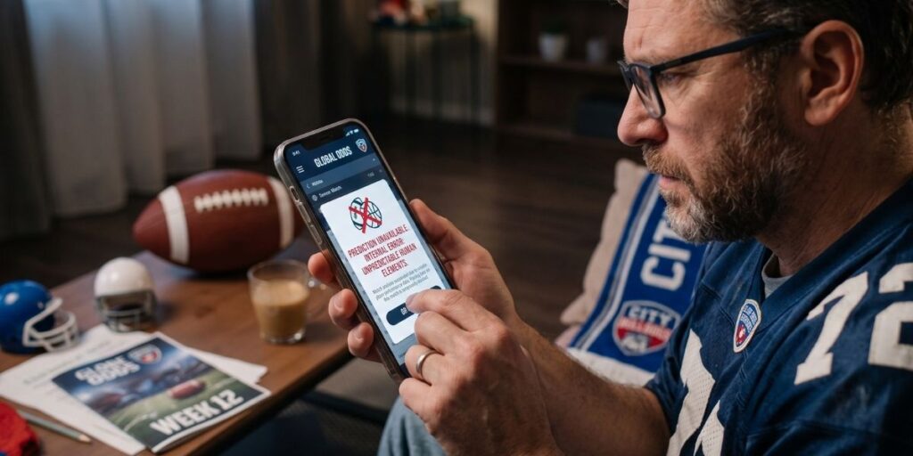 man trying to use ai to place sport bets